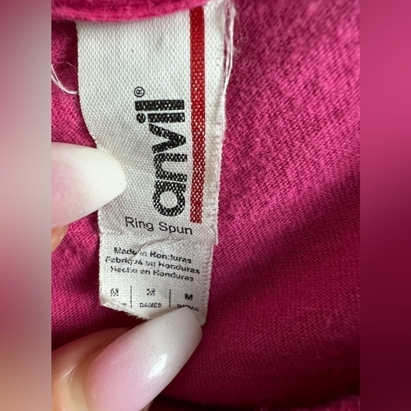 VINTAGE Jerry Springer Talkshow Pink V Neck SECURITY Short sleeve T-shirt Size M - Picture 7 of 17